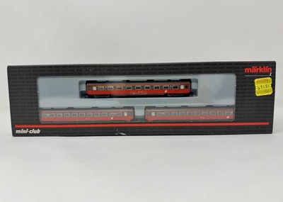 Marklin Mini-Club Z-Scale 87342 ÖBB Express Train Passenger Car Set