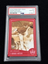 2018 Diamond Kings Sepia Red Frame #73 Shohei Ohtani RC PSA 10 GEM MINT Rookie