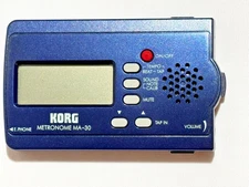KORG Metronome MA-30 in great working condition! Tempo Beat Tap music tuner