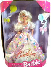 VINTAGE MATTEL 1996 BARBIE "HAPPY BIRTHDAY" DOLL 15998 -NRFB
