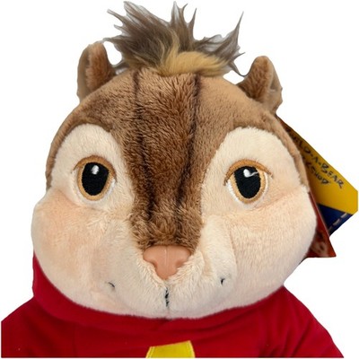 Build A Bear 12'' Alvin & The Chipmunks Movie Plush - Shirt with Hoodie -New Tags