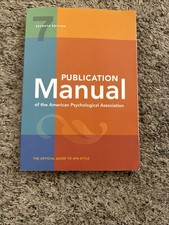Publication Manual of The American Psychologi...