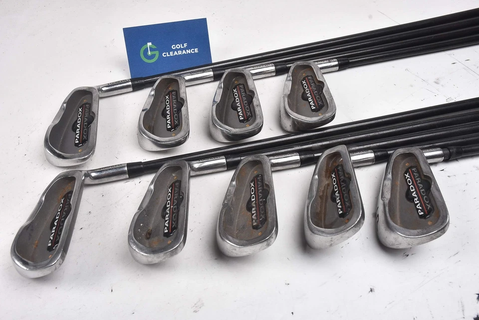 Spalding Paradox Irons / 3-PW+SW / Regular Flex Graphite Shafts - Image 2 of 4