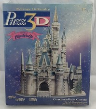 1995 Puzz 3D Cinderella Castle by Wrebbit Bra...