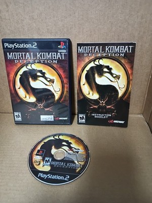 Mortal Kombat Deception for PlayStation 2 PS2 CIB Tested