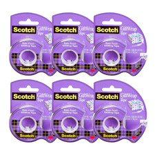 Scotch Satin-Finish GiftWrap Tape: 3/4 in. x 650 in. Translucent