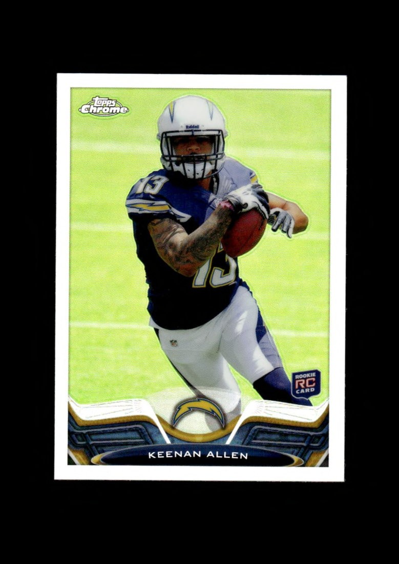 2013 Topps Chrome: # 14 Keenan Allen Refractor RC NM-MT OR BETTER
