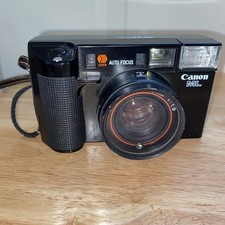 Canon AF35ML / Point  Shoot / 35mm Film / Autofocus / Timer / Flash