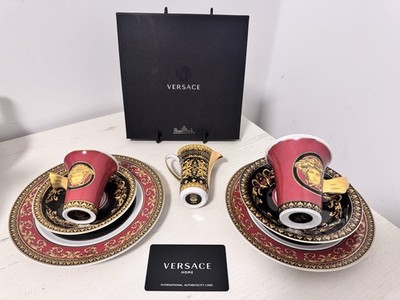 Rosenthal Versace Set Espresso & Kaffeetasse Medusa Luxus