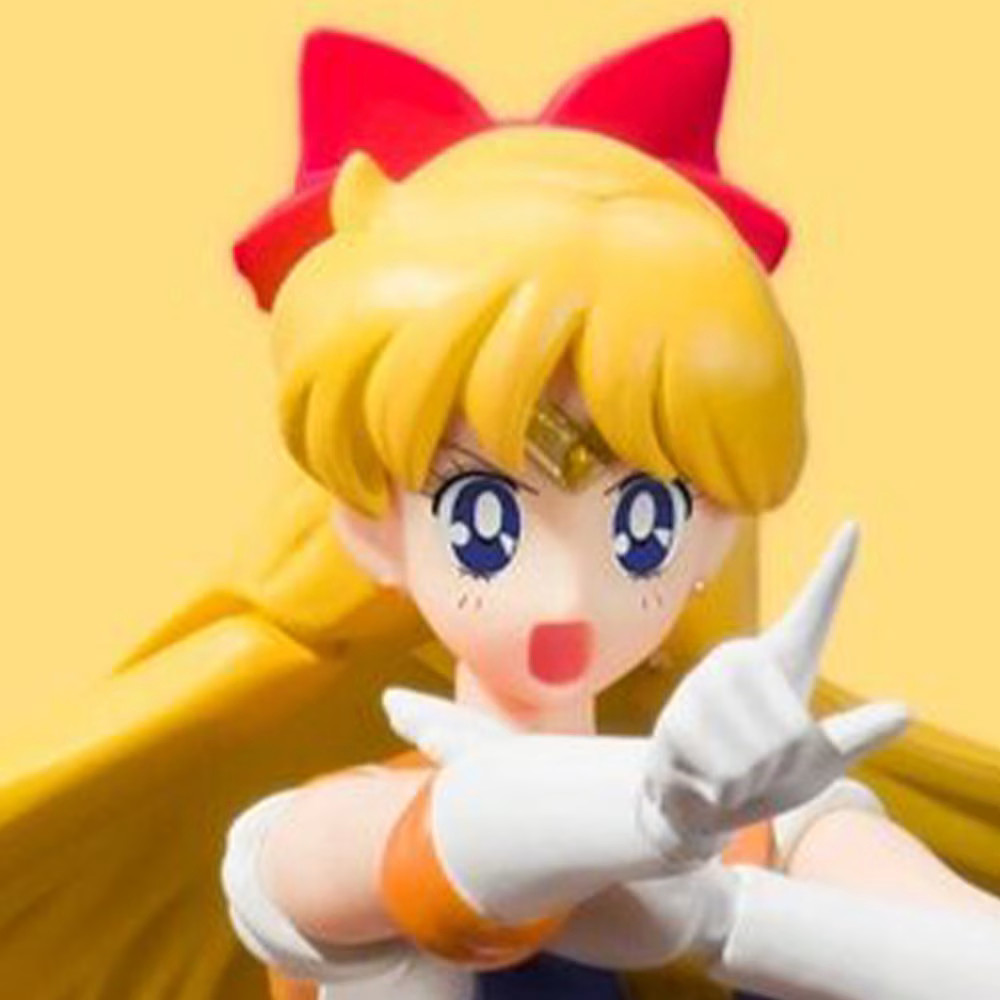 Figurine Sailor Venus Animation Color S.H. Figuarts de Bandai en PVC