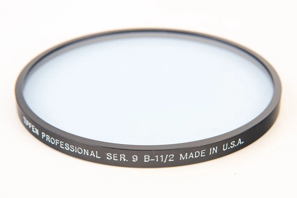 Tiffen Professional Series 9 Blue B-1 1/2 B-3 B-6 B-12 Drop In Filter Set V12 - Image 4 of 4