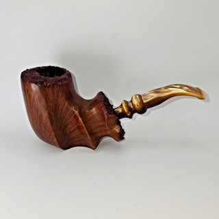 Unique Unbranded Freehand Tobacco Pipe