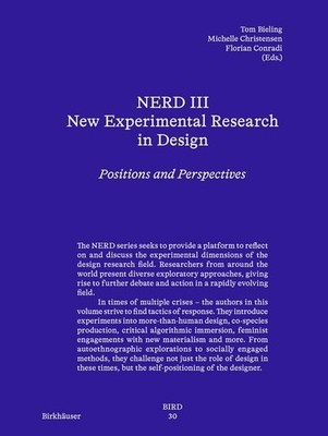 NERD III - New Experimental Research in Design | englisch