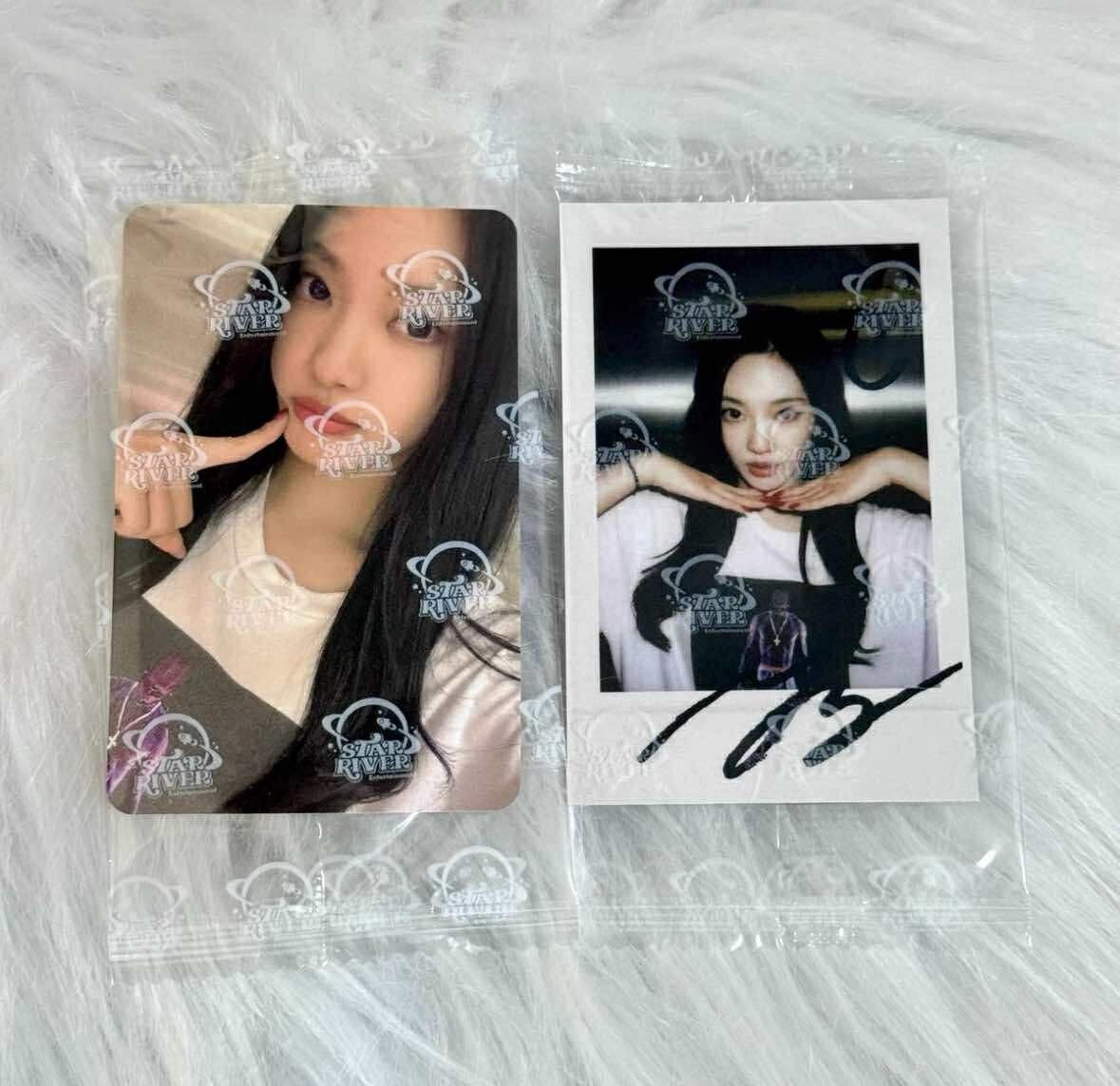AESPA OFFICIAL DIRTY WORK STAR RIVER 1.0 POB PHOTOCARD | eBay