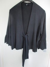 Leichte Strickjacke Damen dunkelblau Gr. L