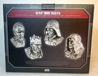 Disney Star Wars Galaxy’s Edge Sith Mini Bust Set Vader Maul Sidious Tyranus