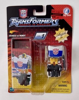 Transformers Prowl 2 Level 1 Action Figure With Collectible Tin Hasbro 2003