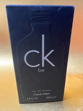 Ck Be by Calvin Klein 3.3 oz EDT Cologne for Men Perfume Women Unisex New In Box
