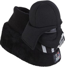 Star Wars The Force Awakens Darth Vader Mandalorian Plush Sock Top Slippers 9-10