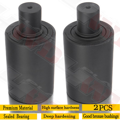 2PCS Upper Roller Top Roller For JOHN DEERE 35G 50G 27D 35D EXCAVATOR Heavy Duty