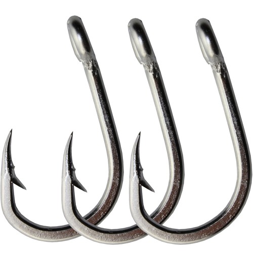 20pcs Strong Stainless Steel Fishing Hooks Big Game Demon Saltwater Fish Hooks - Picture 2 of 8