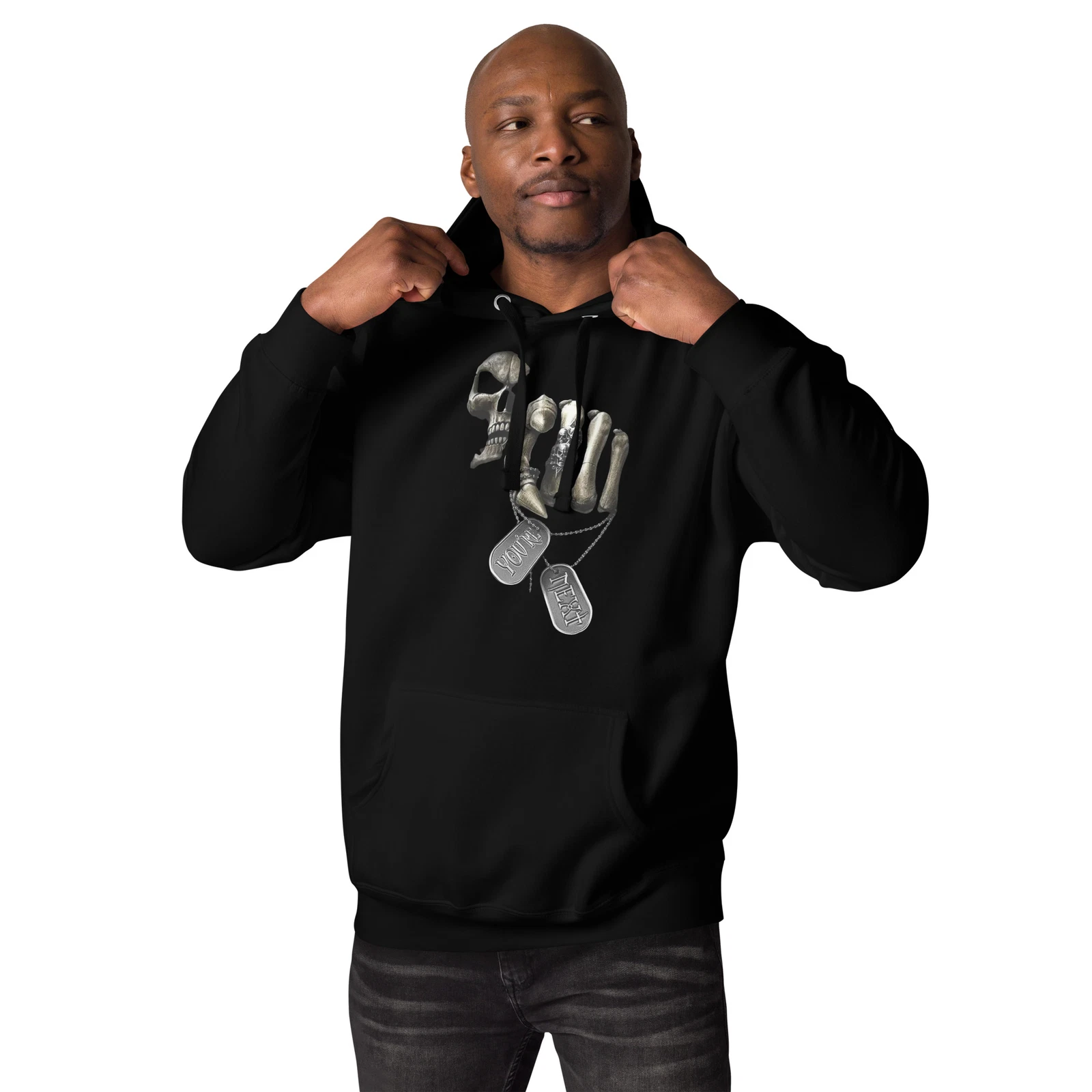 Unisex Skull Hoodie For Year Round Wear
