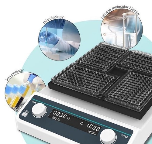 Mikroplattenschüttler Oszillator mit max. verarbeitbarer Probe Gewebekulturplatte * 4 - Bild 10 von 10