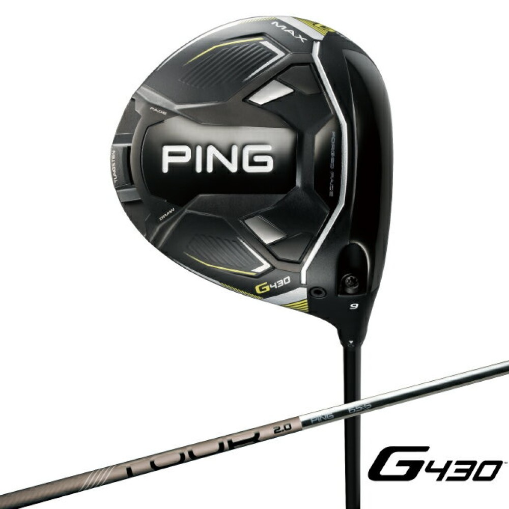PING G430MAX Driver 10.5 deg RH Tour 2.0 Chrome 65 graphite PING G430MAX Driver 10.5 deg RH Tour 2.0 Chrome 65 graphite