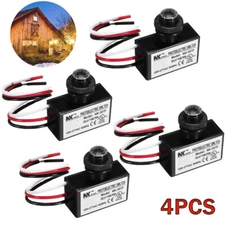 Photoelectric Photocell Dusk to Dawn Button flush Mount Photo Control Eye Switch