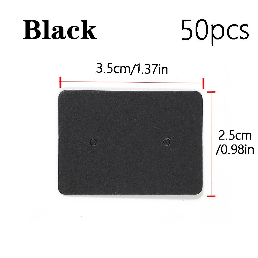 50 Pcs Earring Display Cards Earring Packaging Cards