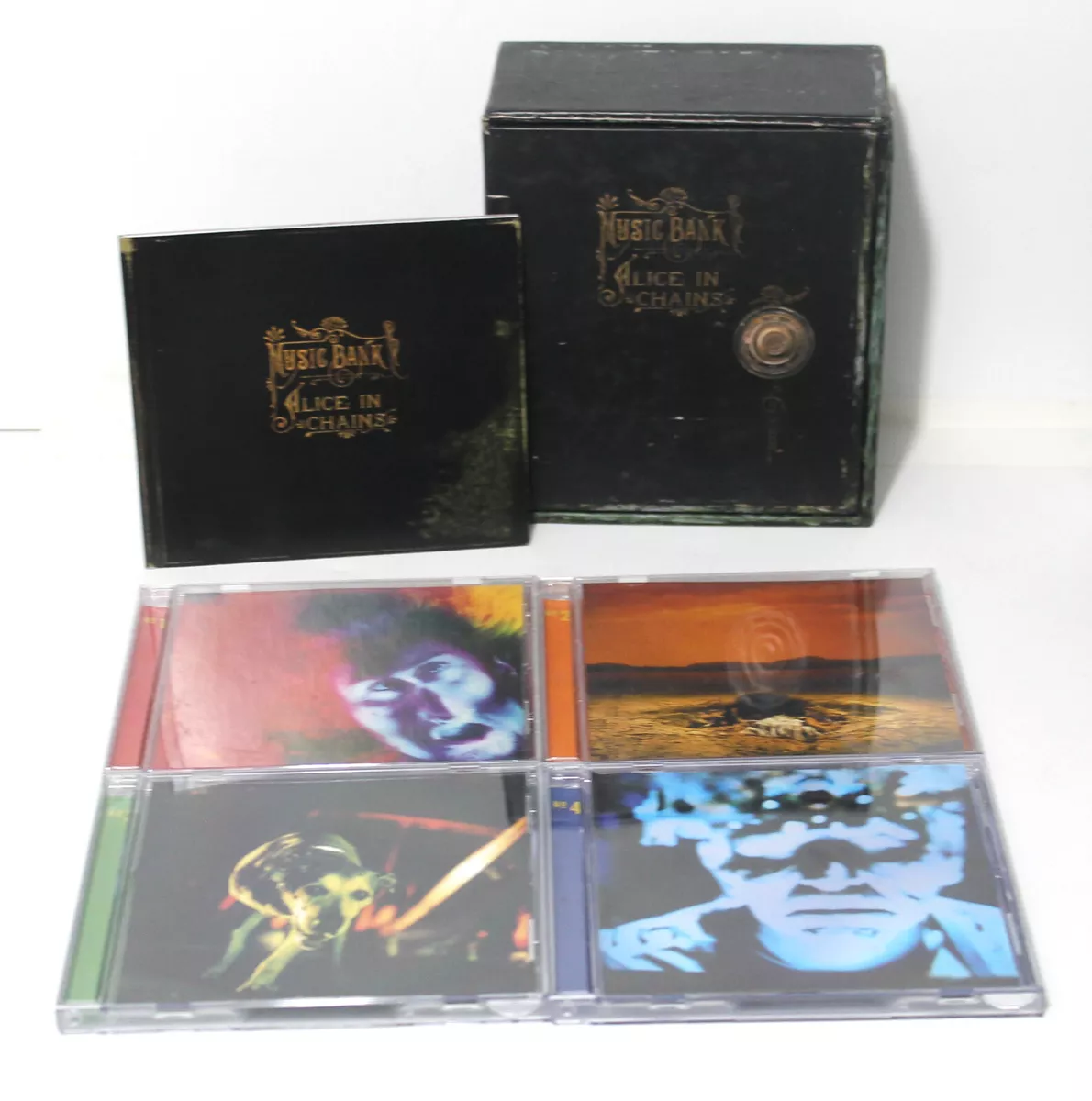 ALICE IN CHAINS - Music Bank CD box set - VG++/NM CDs - EXCELLENT  CONDITION!