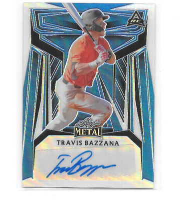 Travis Bazzana 2023 Leaf Metal RC Auto 4/9 | eBay