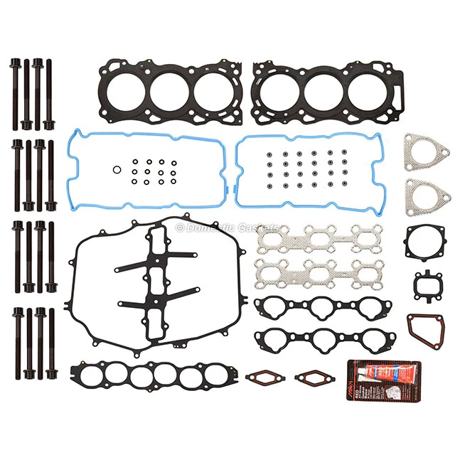 Se adapta a 05-08 Infiniti FX35 G35 M35 3,5 L DOHC Juego de pernos de junta de culata VQ35DE Foto 2 de 4