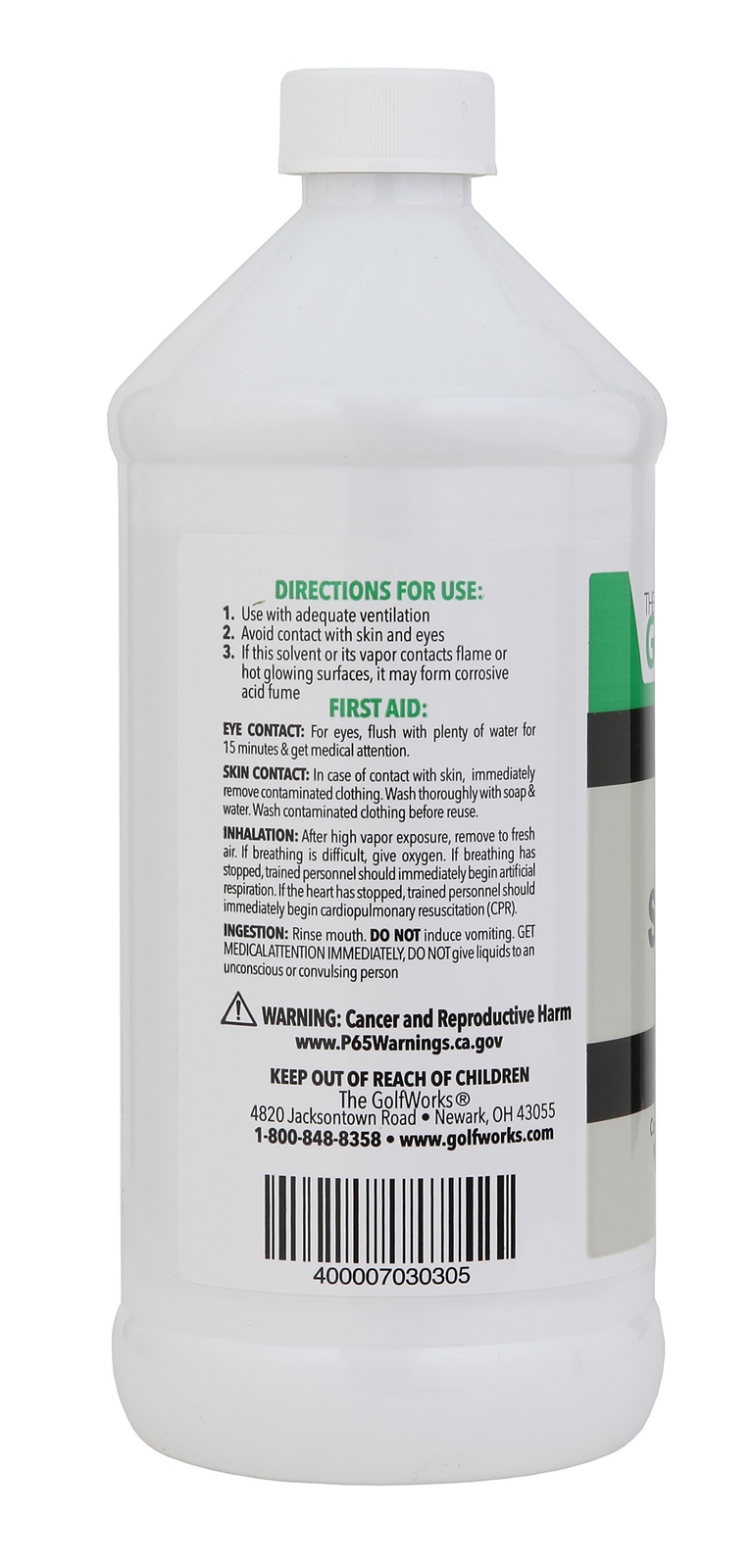 Golfworks Golf Club Grip Tape Solvent (1 Quart) eBay