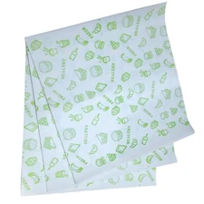 Food Wrapping Paper Sheets (100 Sheets, 12"x13" Inch): Ideal for Roti, Burgers,