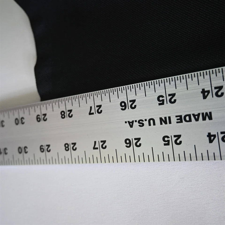 Pantalones de mezclilla para hombre Wrangler 44x32 negros 82BK Rockabilly Wrancher corte bota Foto 4 de 4