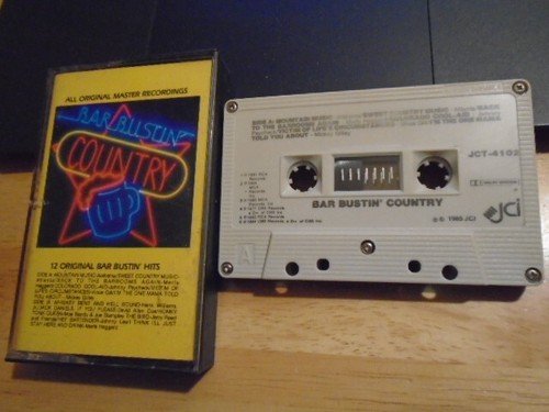 RARE OOP Bar Bustin Country CASSETTE TAPE David Allan Coe MERLE HAGGARD Hank Jr. - Picture 1 of 2