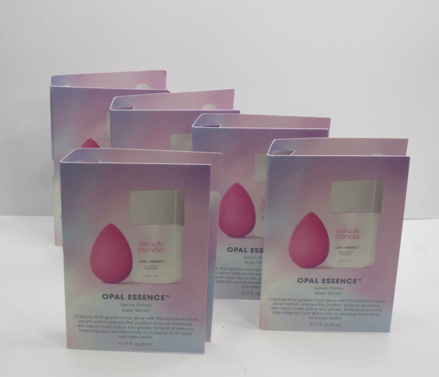 BEAUTY BLENDER OPAL ESSENCE SERUM PRIMER 0.17 OZ (LOT OF 5)-image