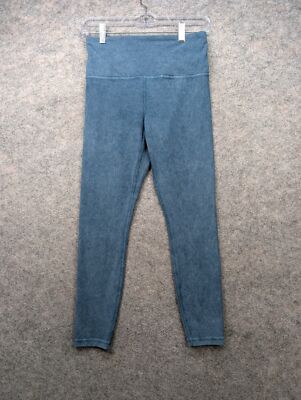 Athleta Leggings Womens Small Elation 7/8 Ocean Teal Garment Dye Active Pants