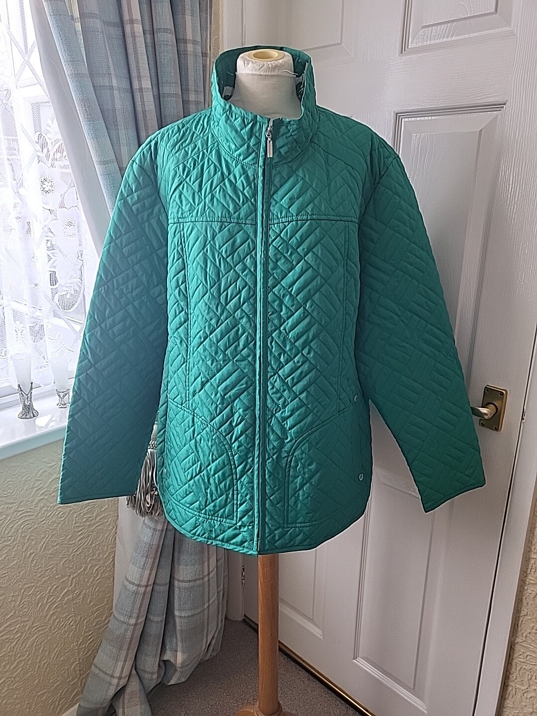 Centigrade (QVC) Green Quilted Jacket Size 3XL22/24 eBay