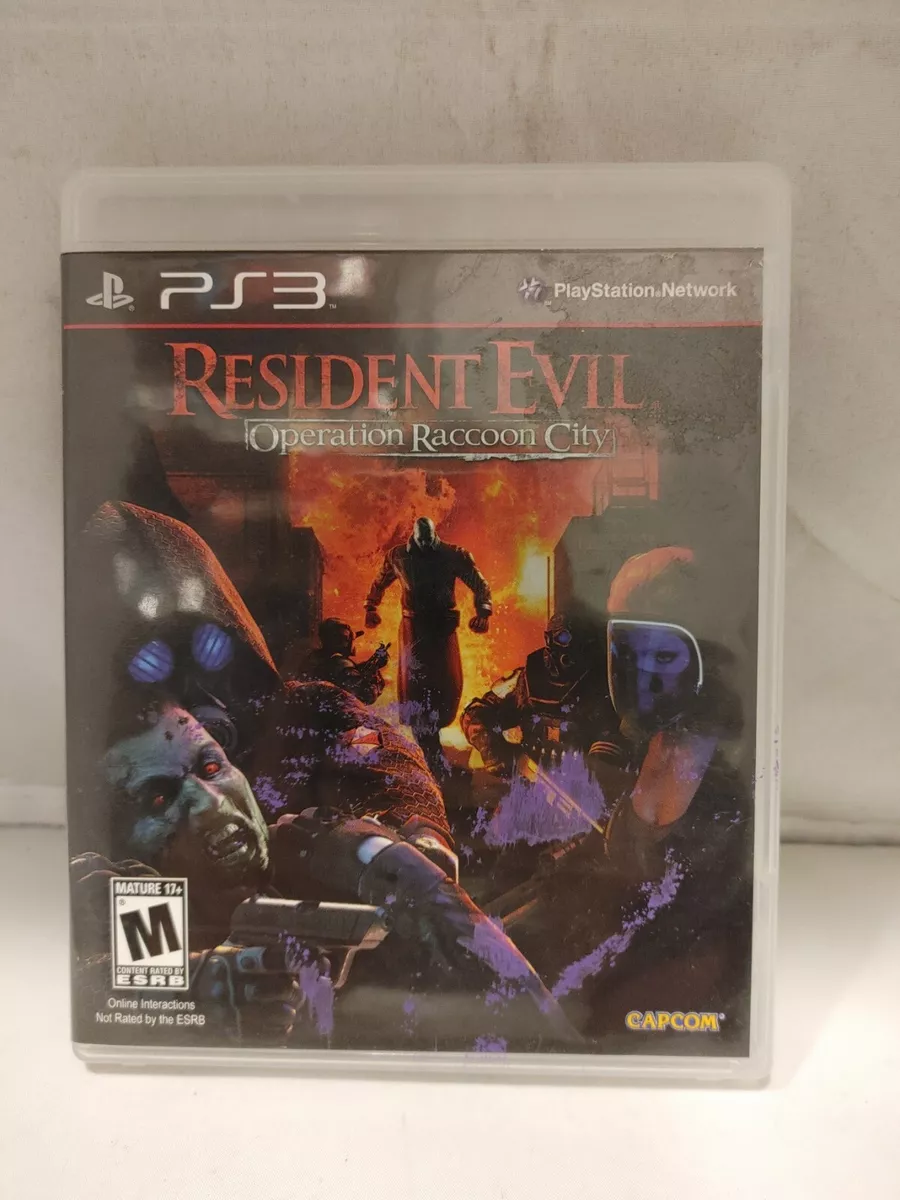 RESIDENT EVIL OPERATION RACCOON CITY - PS3 MIDIA DIGITAL