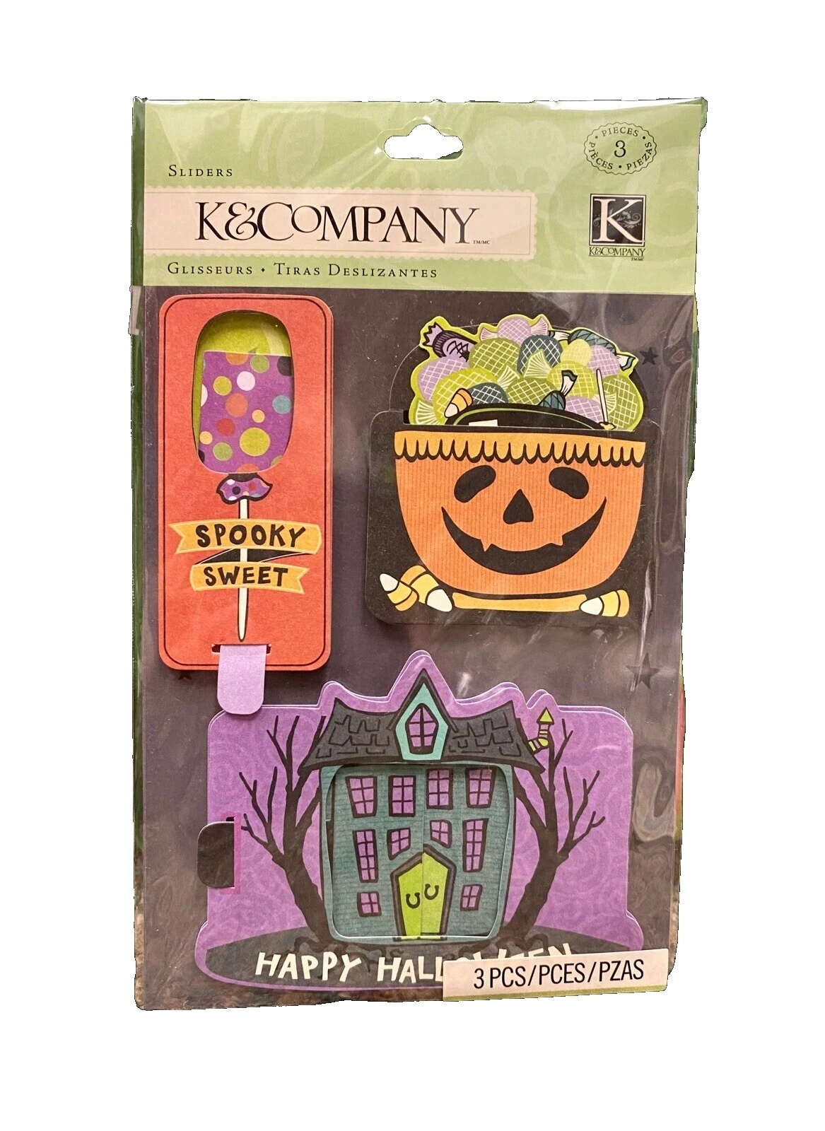 K & Company Halloween Varios Colores Scrapbooking Pegatinas