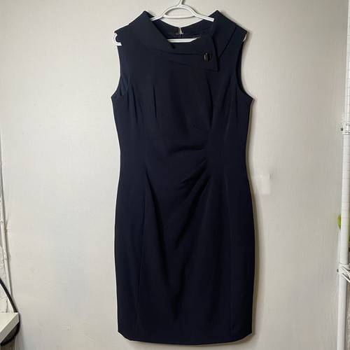 Women's Tahari Arthur S. Levine Black Dress - Size 12, Chic Design