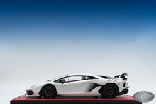 1/18 MR Collection Lamborghini Aventador SVJ Matt White 🤝ALSO OPEN FOR TRADES 