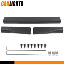 Tailgate Molding 3PCS Flexible Step Trim Fit For 08-16 Ford F250/350 Super Duty