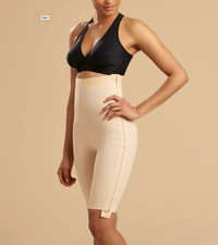 Marena Recovery Compression High Waist Girdle / Short-Length / SMALL - BEIGE