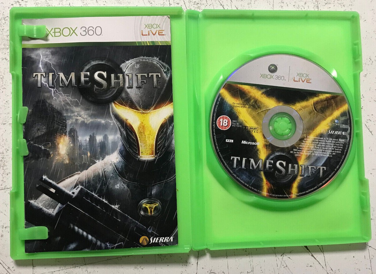 Jeu Timeshift Xbox 360 - Neuf Sous Blister - Jeu De Tir Voyage Temporel