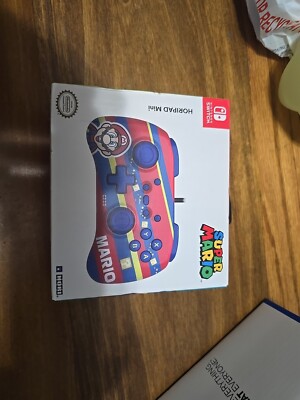 HORI Official Nintendo Switch HORIPAD Mini Wired Controller Pad-Mario NEW SEALED