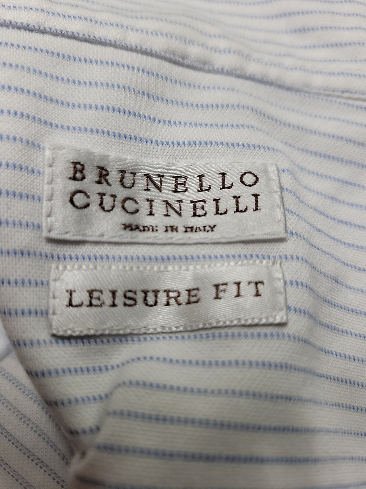 ☆●BRUNELLO CUCINELLI BASIC FIT WHITE COTTON DRESS… - image 6