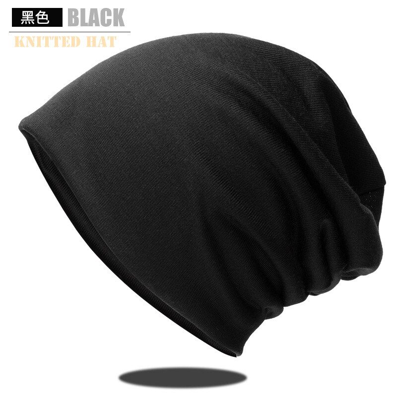 Corn Cob Pattern Beanie Hat - Knit Winter Cap For Men & Women (Black, One Size) - View #10